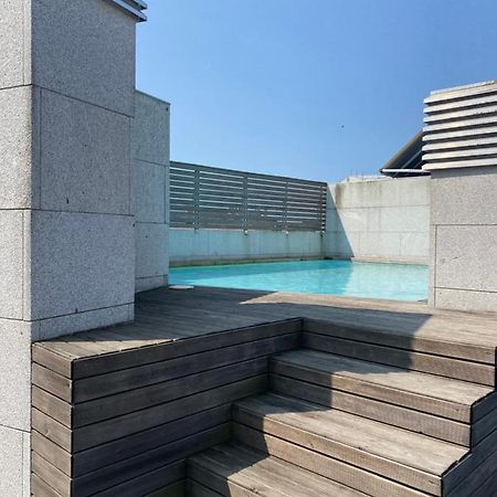 Apartamento Con Piscina Vigo Exterior foto