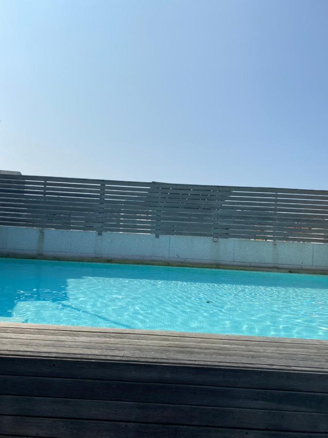 Apartamento Con Piscina Vigo Exterior foto