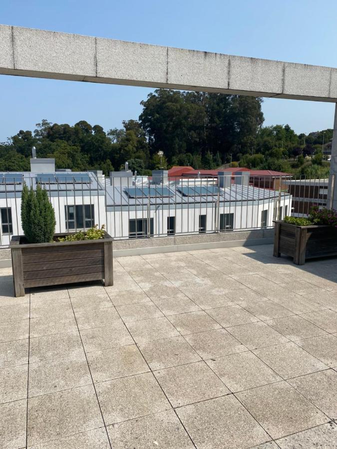 Apartamento Con Piscina Vigo Exterior foto