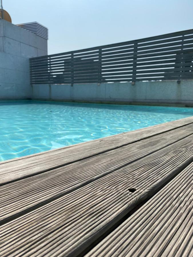 Apartamento Con Piscina Vigo Exterior foto
